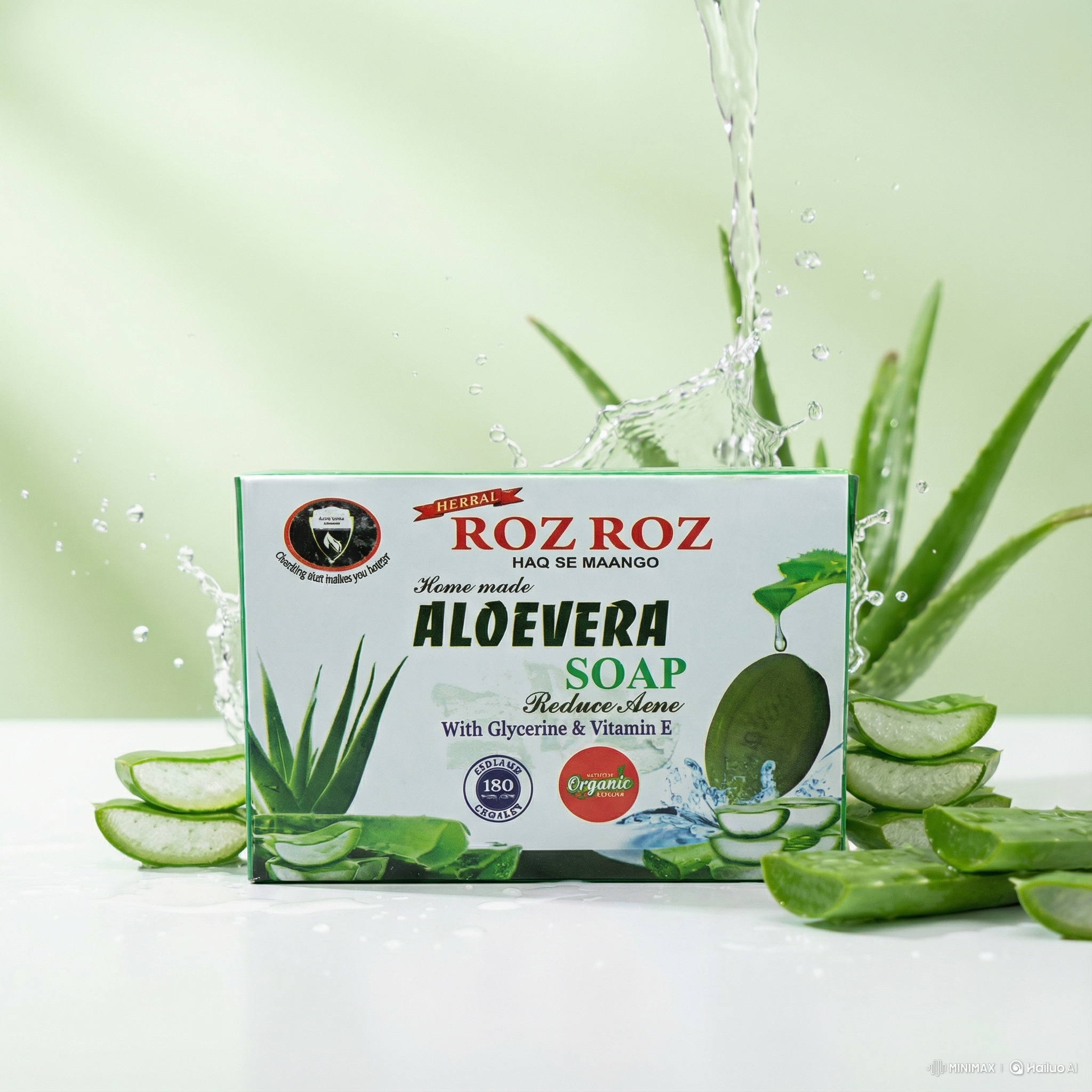 SOAP ALOEVERA (ROZ ROZ Haq Se Maango)