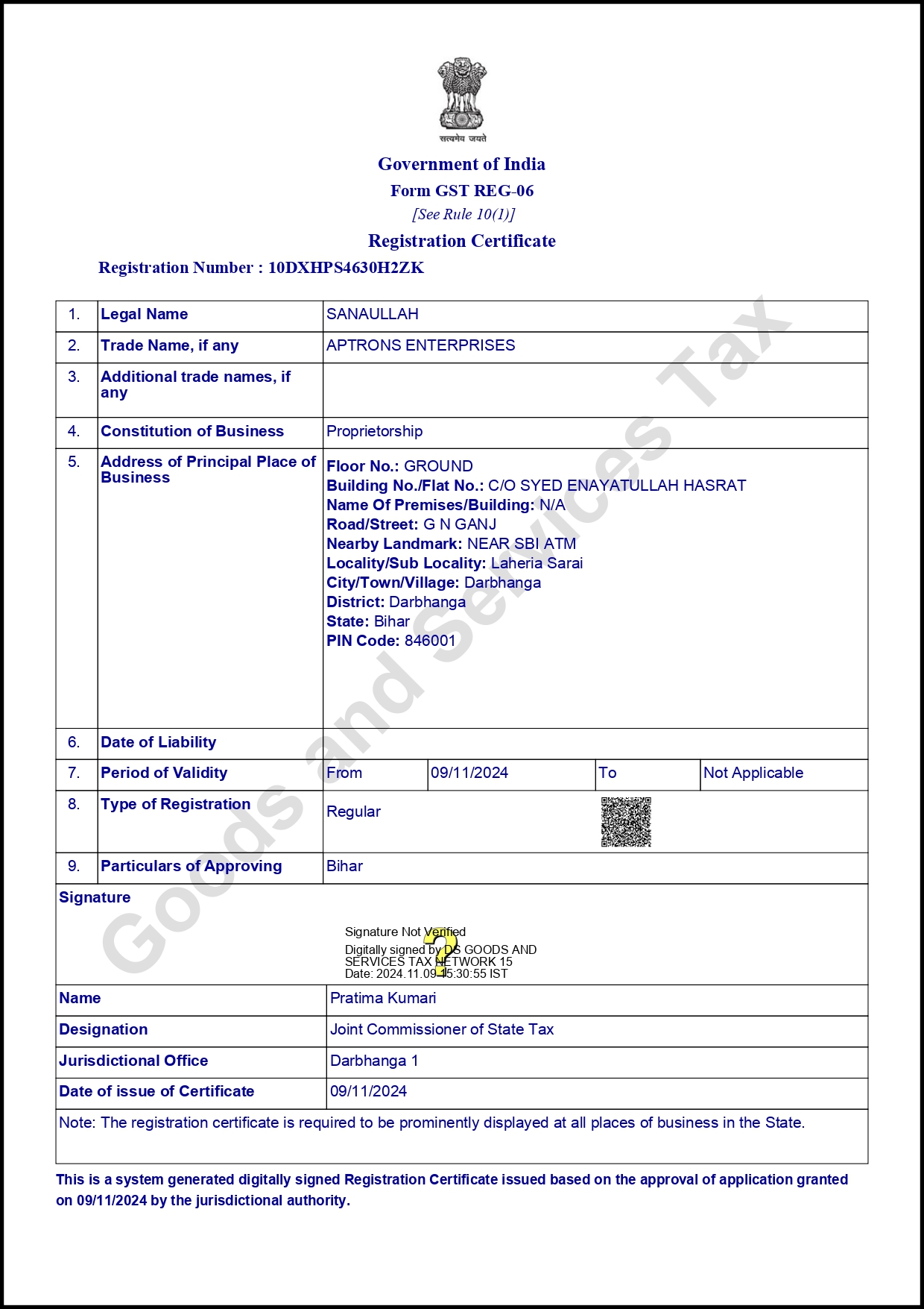 GST Certification
